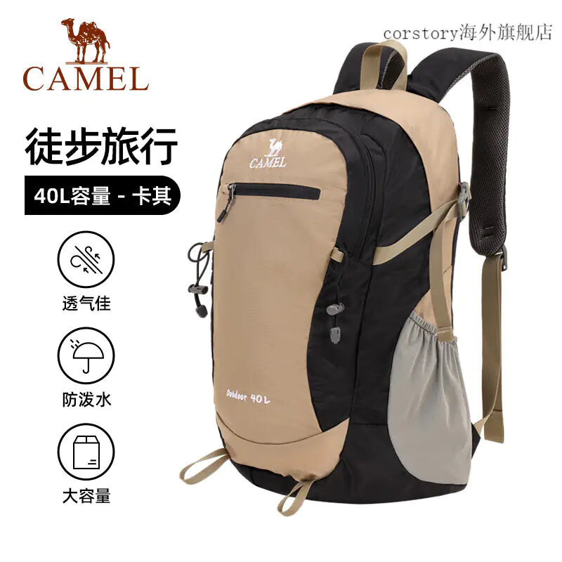 CAMEL Outdoor Backpack for Hiking and Camping