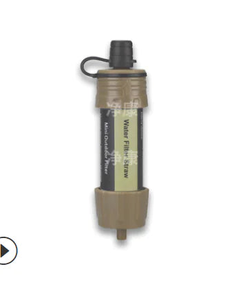 Outdoor Water Purification Straw for Emergency Use (Single)