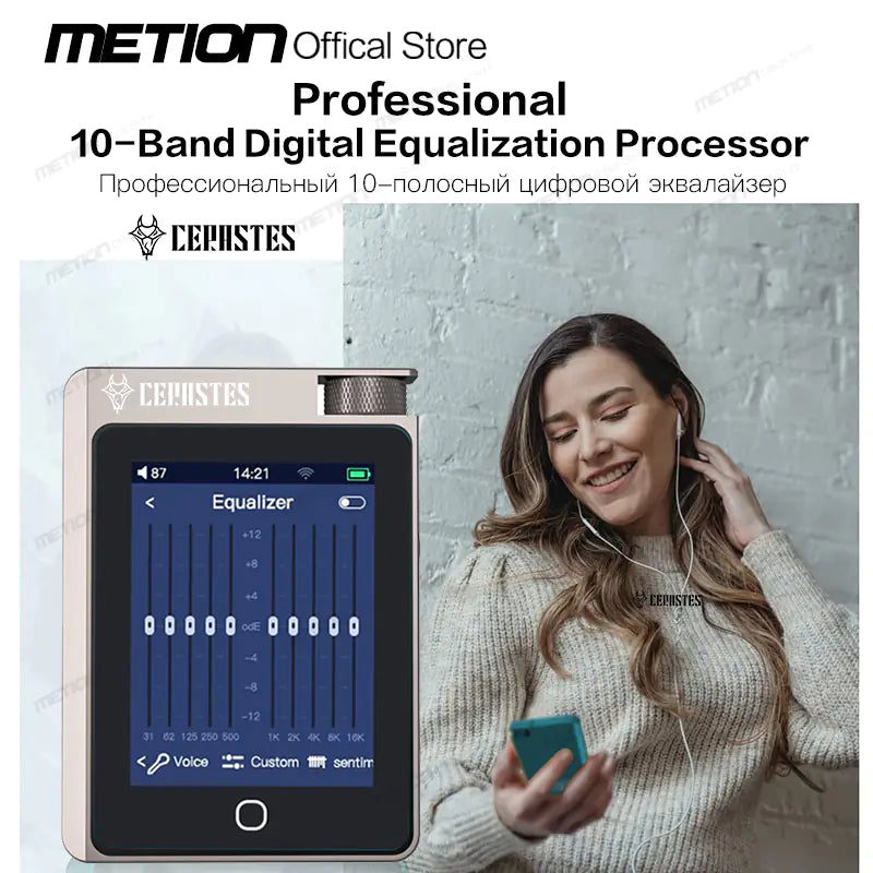 HiFi Lossless MP3 Player with Bluetooth 5.0 - 2.8" Screen, 16GB Storage, 14-Hour Battery | Portable Walkman