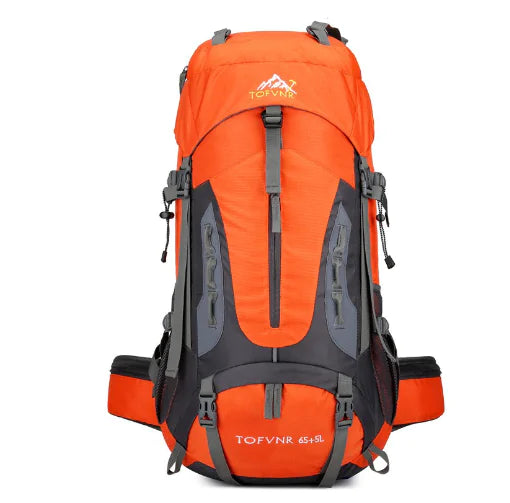 60L Hiking Backpack with Rain Cover for Outdoor Use