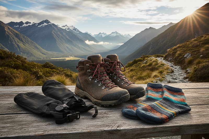 The Complete Guide to Hiking Footwear: Boots, Socks, and Gaiters for Every Trail