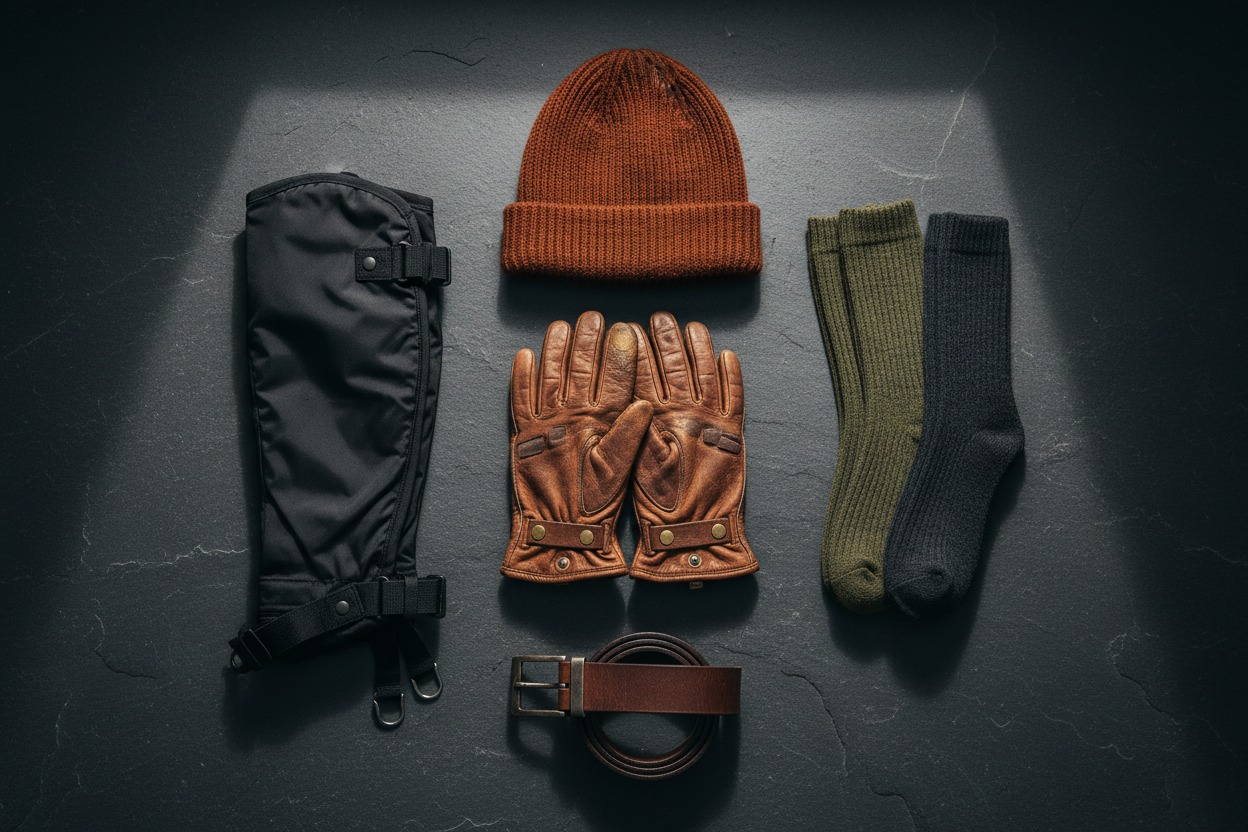 Apparel Accessories — Gloves, Gaiters, Socks, Hats & Belts