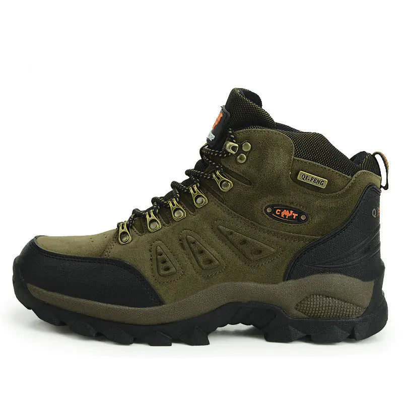 Unisex High-Top Outdoor Hiking Shoes - Waterproof Trail Boots for Men and Women | All-Terrain