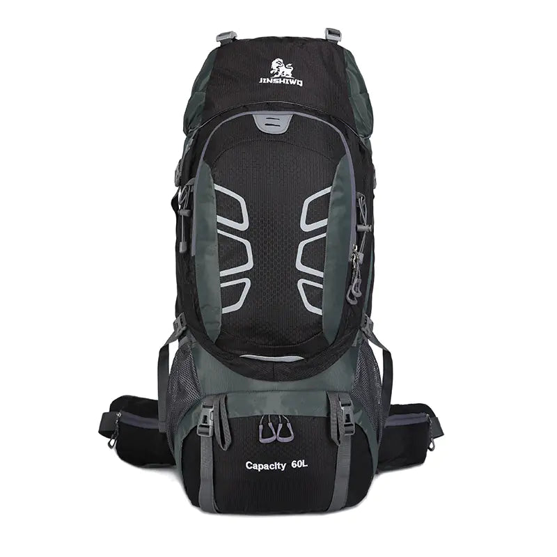 60L Outdoor Hiking Backpack with Water-Resistant Design