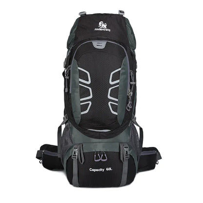 60L Outdoor Hiking Backpack with Water-Resistant Design