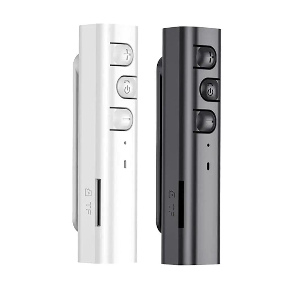 Mini Lavalier Bluetooth MP3 Player - HiFi Sound with Card Slot & AUX Output | Ultra-Compact