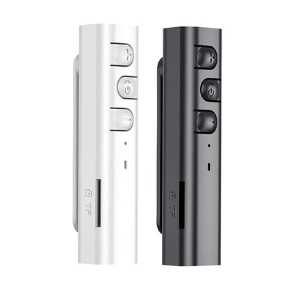 Mini Lavalier Bluetooth MP3 Player - HiFi Sound with Card Slot & AUX Output | Ultra-Compact