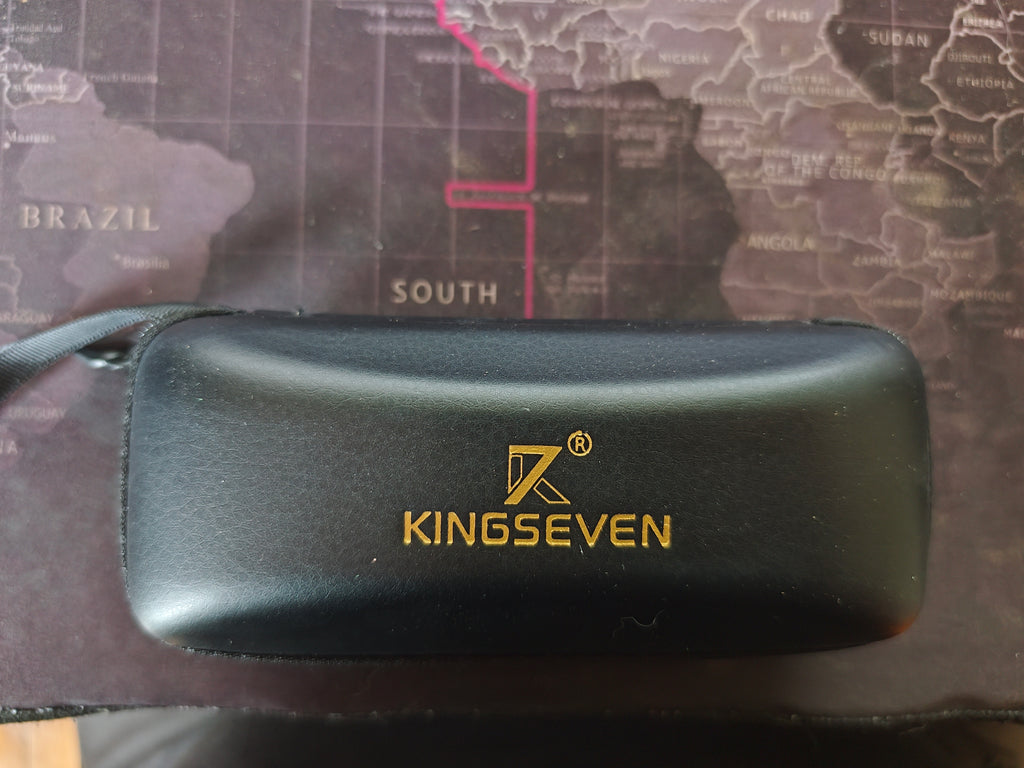 KINGSEVEN Polarized Sunglasses- UV400 Protection Semi-Rimless Sport Aviator