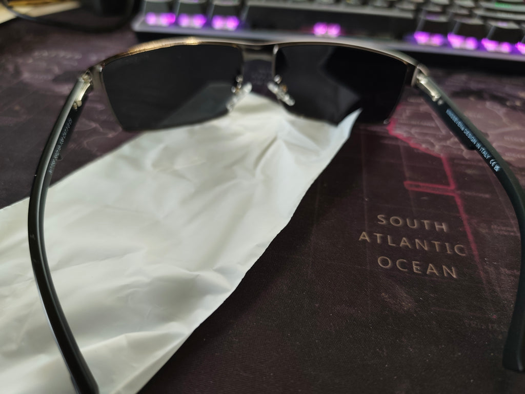 KINGSEVEN Polarized Sunglasses- UV400 Protection Semi-Rimless Sport Aviator