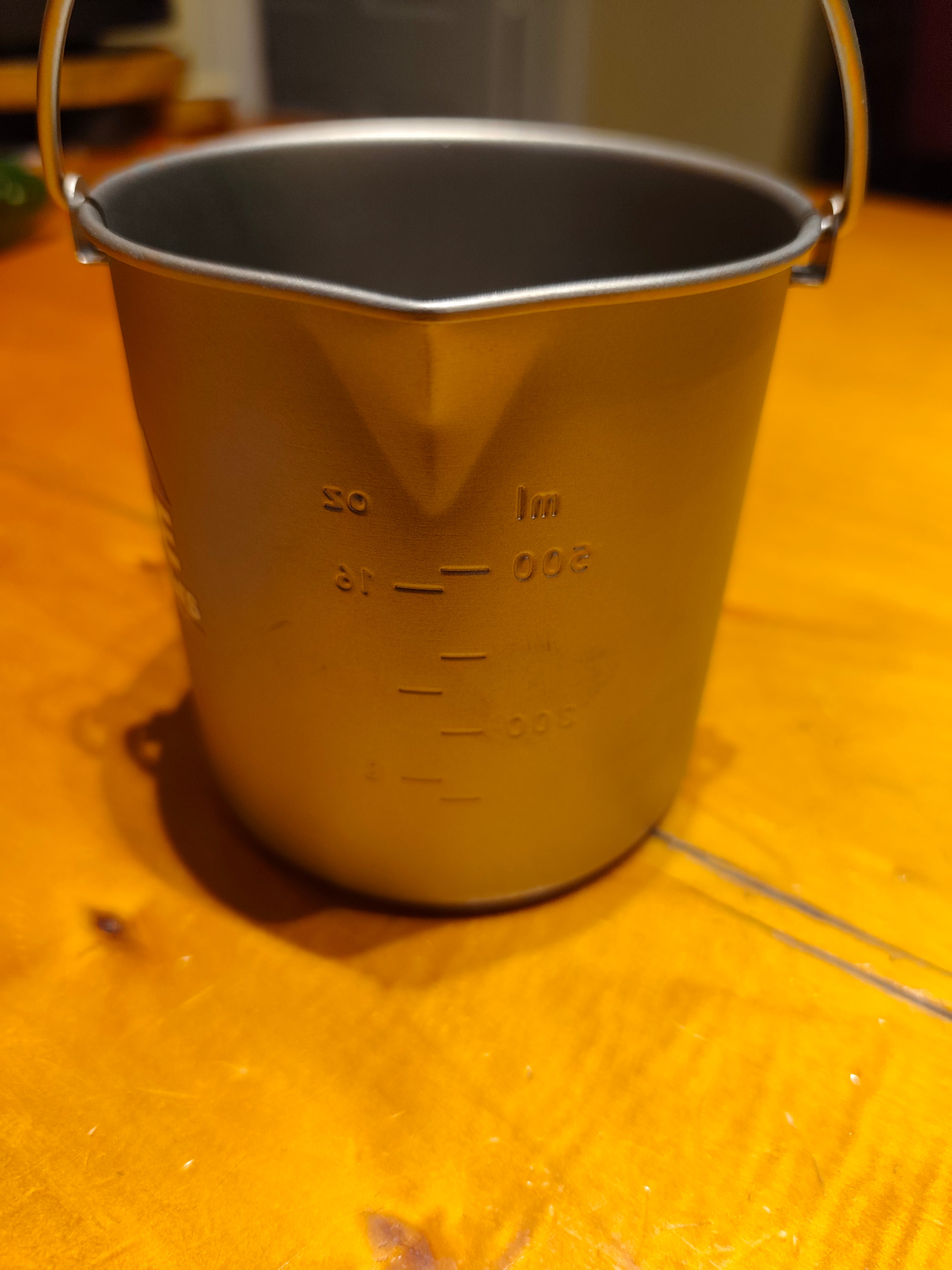 MSE Outfitters Titanium Pot 750ml | Ultralight Camp Cookware