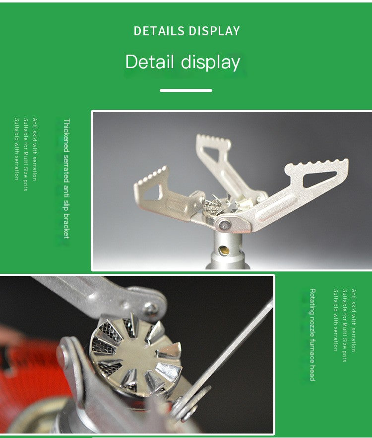 BRS-3000T Portable Outdoor Titanium Gas Stove