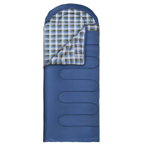 Large Winter Flannel Sleeping Bag for Camping