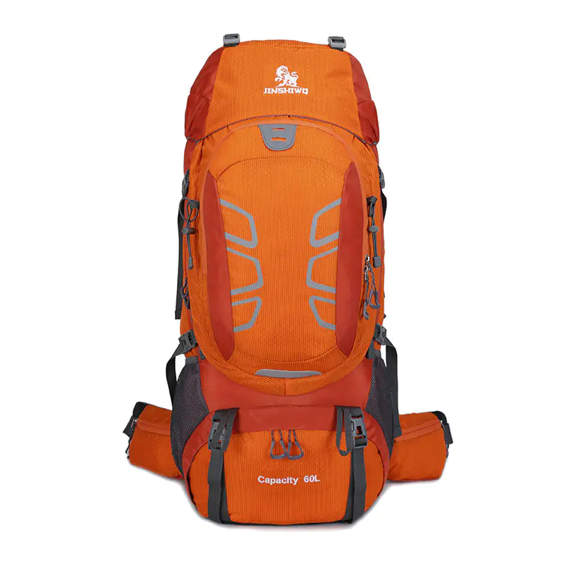 60L Outdoor Hiking Backpack with Water-Resistant Design