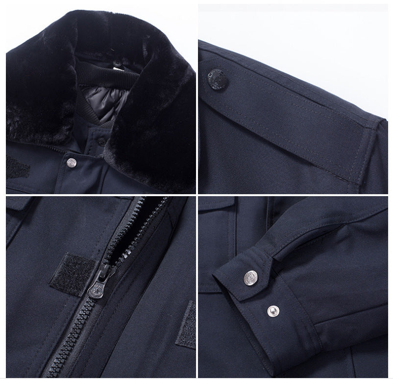 Winter Security Cotton Jacket - Thick Warm Workwear