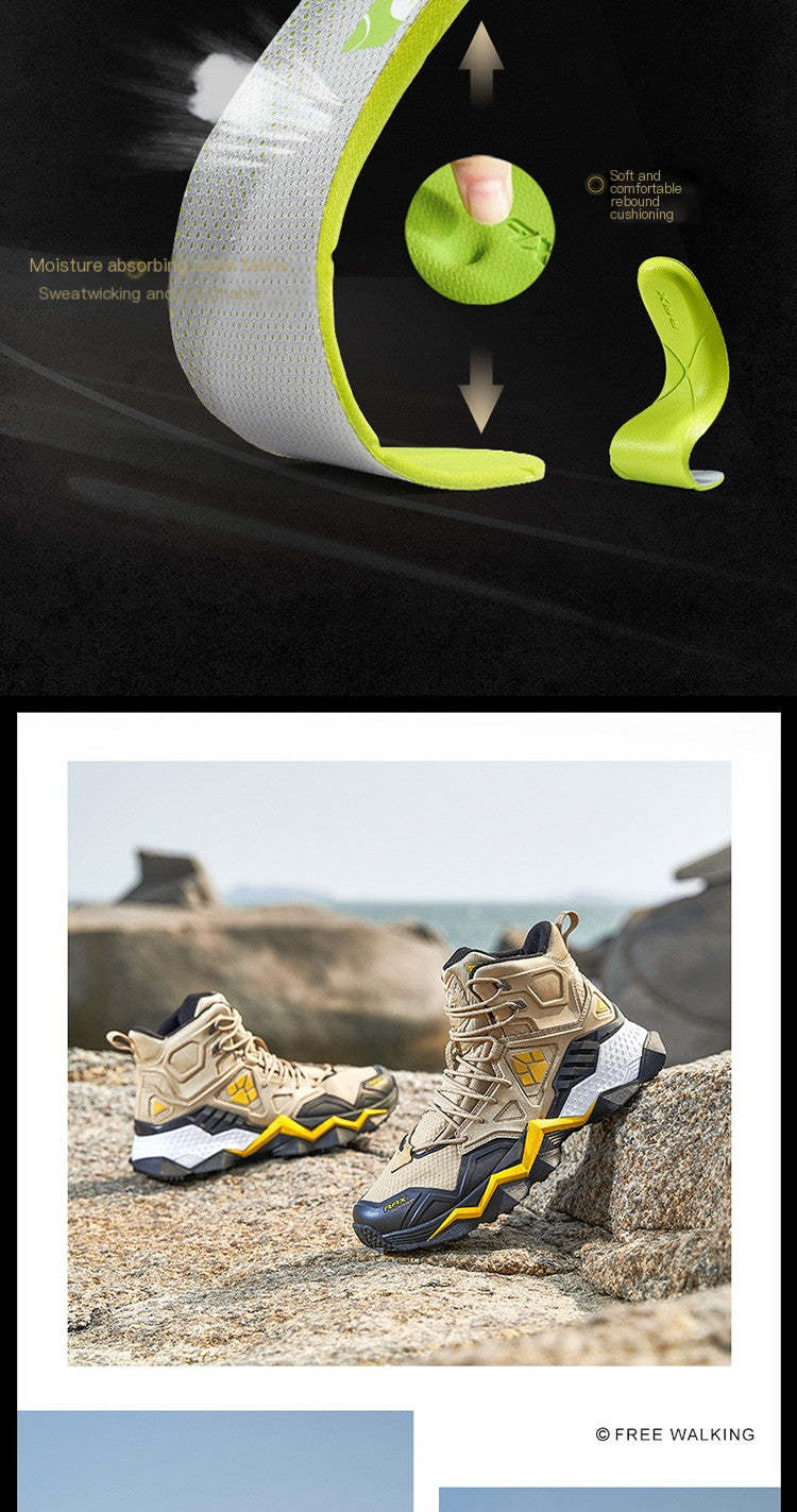 RAX Waterproof Men's Winter Hiking Boots (High-Top)