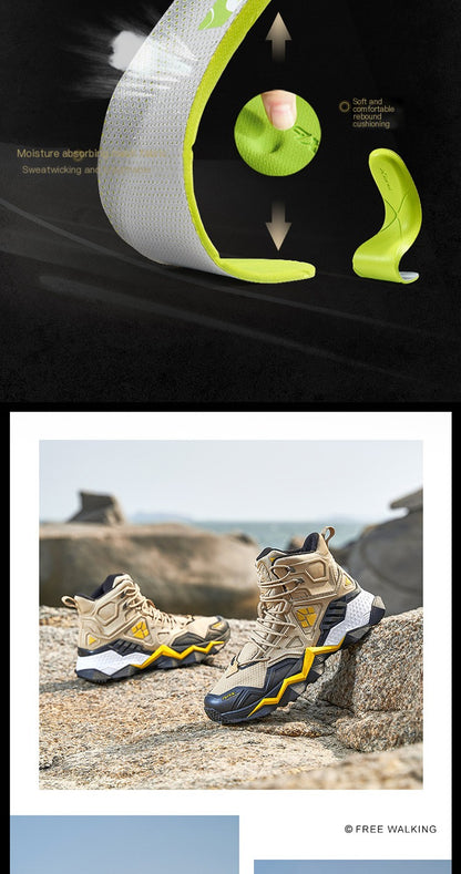 RAX Waterproof Men's Winter Hiking Boots (High-Top)