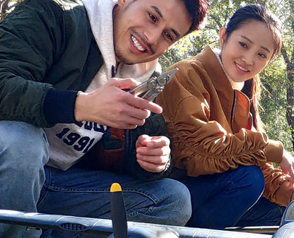 Xiaomi Mijia Multifunctional Folding Knife - Outdoor Hunting Tool with Stainless Steel Blade