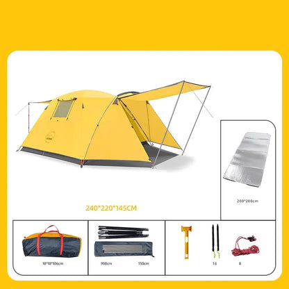 Four Person Outdoor Camping Tent