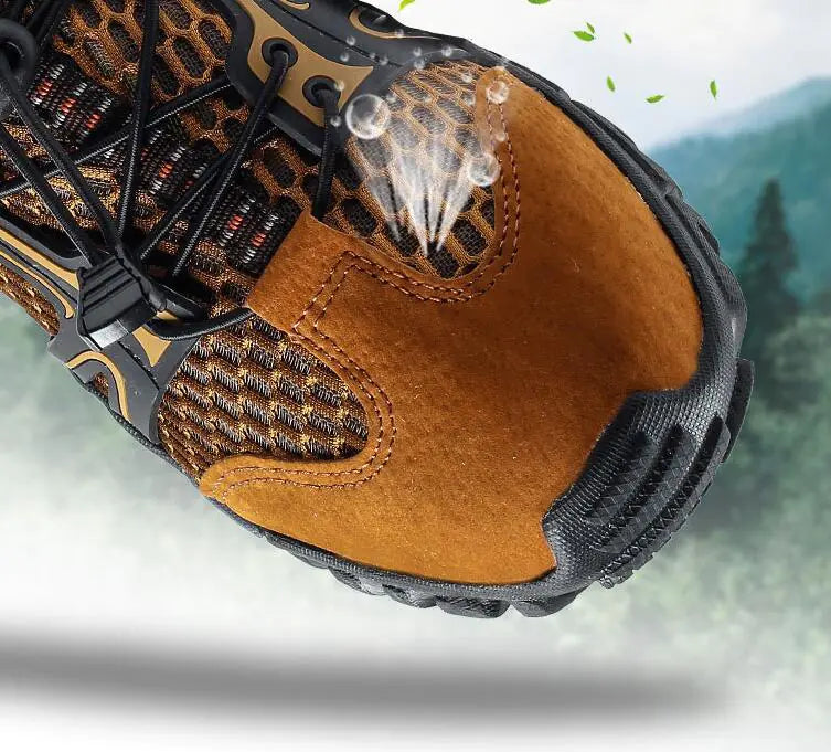 River Trekking Shoes — Fast-Drain Grip | Wading & Water Trail Shoe