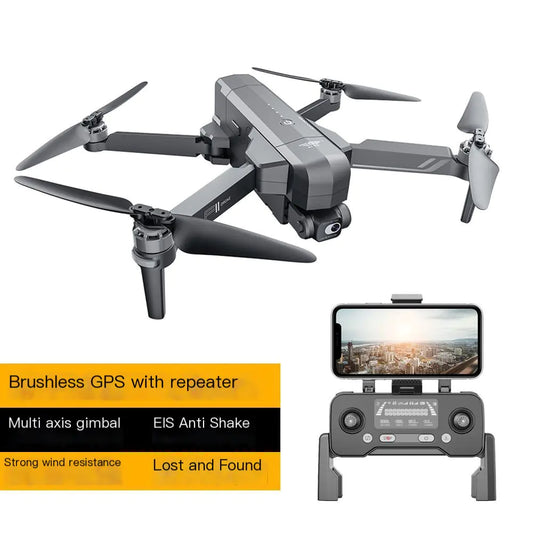 JJRC X11 Drone with 2K HD Camera and GPS - Brushless Motor Quadcopter with Ultrasonic Positioning