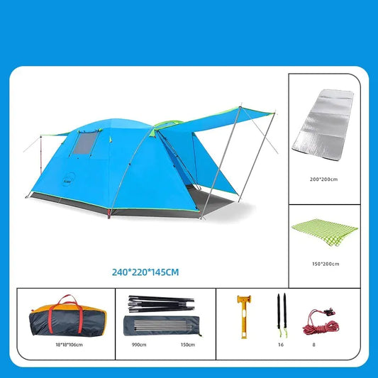Four Person Outdoor Camping Tent