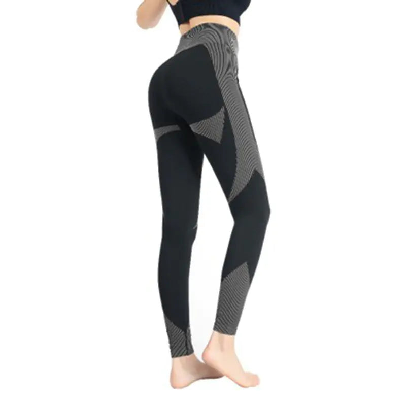 Seamless Hollow Yoga Pants for Women - Moisture-Wicking Breathable Leggings | Athletic Wear