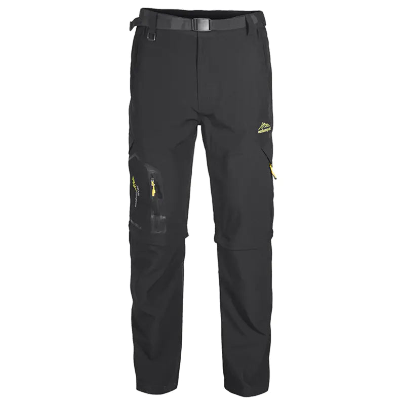 Quick-Drying Detachable Men's Hiking Pants - Convertible Zip-Off Shorts