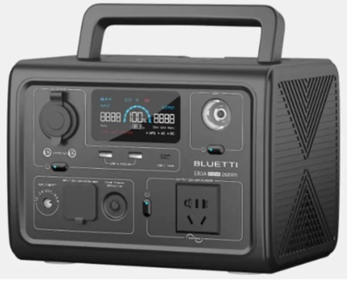 Camping UPS Charging Source - 268Wh Portable Power Station with AC/DC/USB Outputs