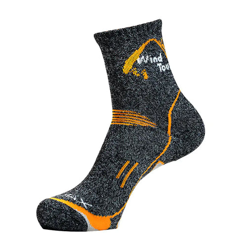 Men's and Women's Sweat-Absorbing Hiking Basketball Socks - Polyester Athletic Mid-Calf Socks