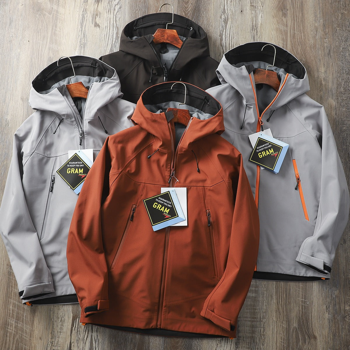 Windproof Waterproof Hooded Soft Shell Jacket