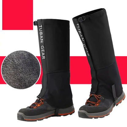 Outdoor Snow Gaiters for Mountaineering & Hiking - Waterproof Leg Protection Covers