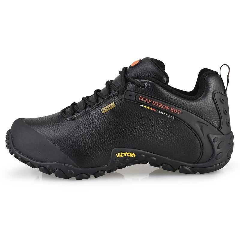 Men's and Women's Outdoor Cowhide Climbing Shoes - Durable Hiking Footwear