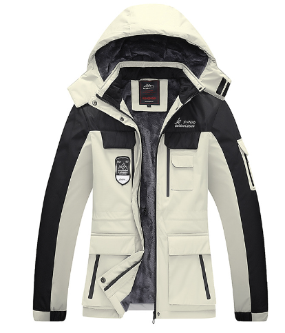 Men's Winter Tooling Jacket - Plus Velvet Thick & Warm