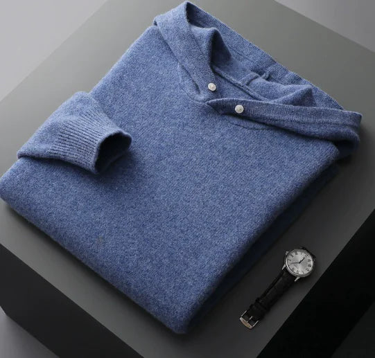 Riverstone Merino Wool Men's Hoodie - Premium Comfort & Style | Men's Clothing