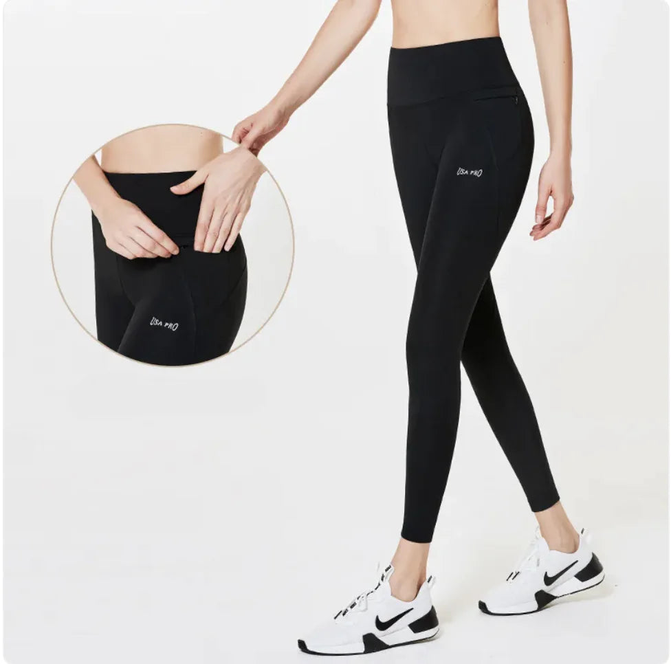 Women's Stretch Yoga Fitness Pants - High-Waist Quick-Dry Leggings | Athletic Wear