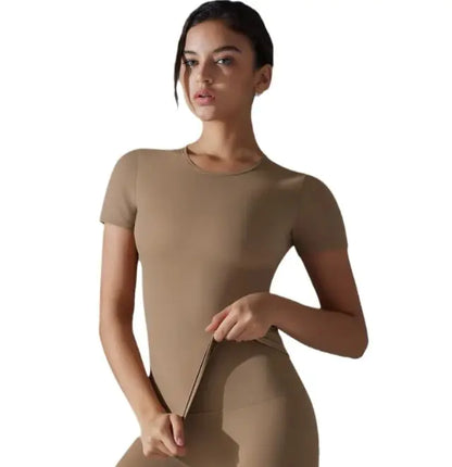 Women's Solid Color Sport T-Shirt