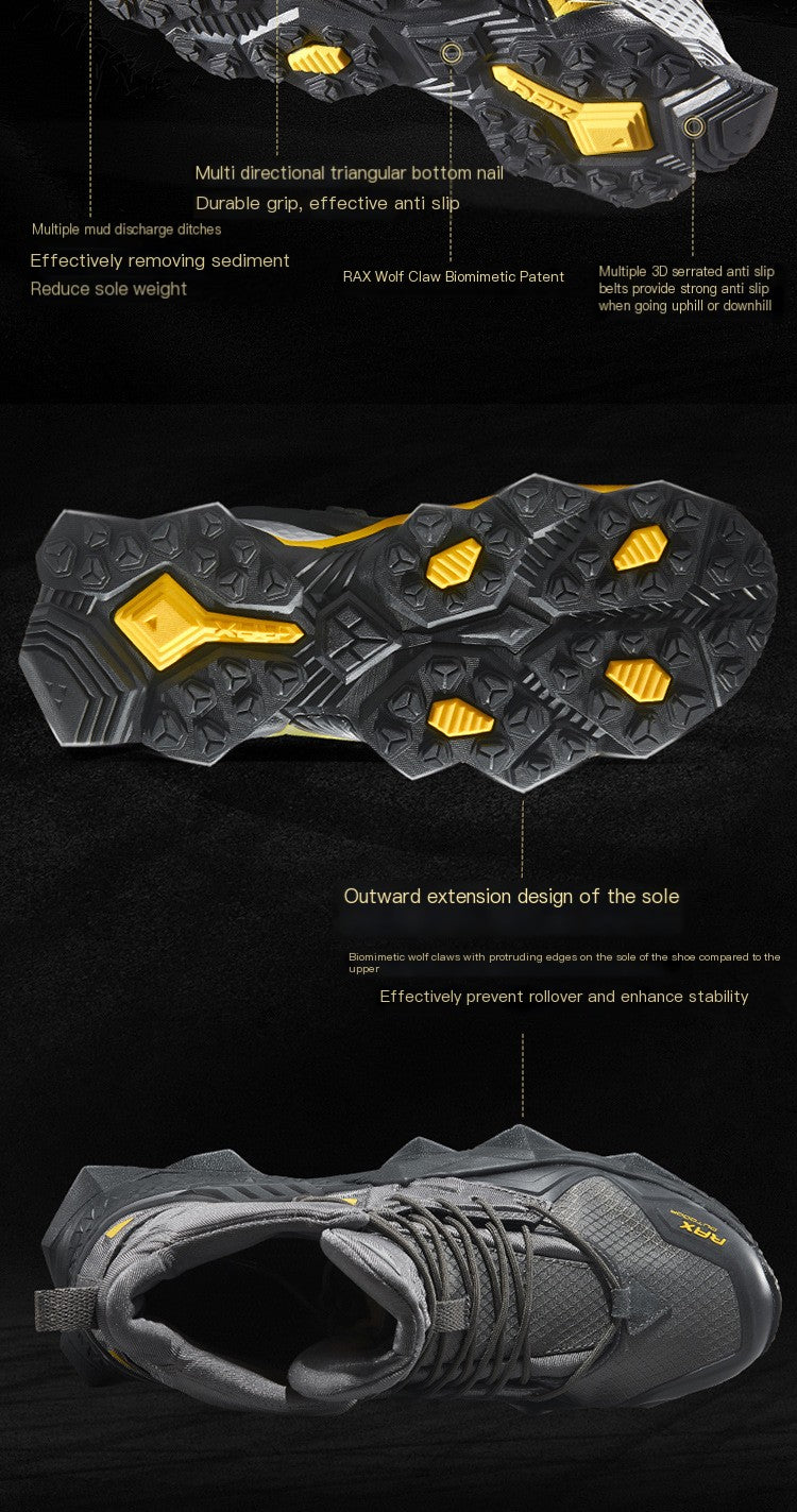 RAX Waterproof Men's Winter Hiking Boots (High-Top)