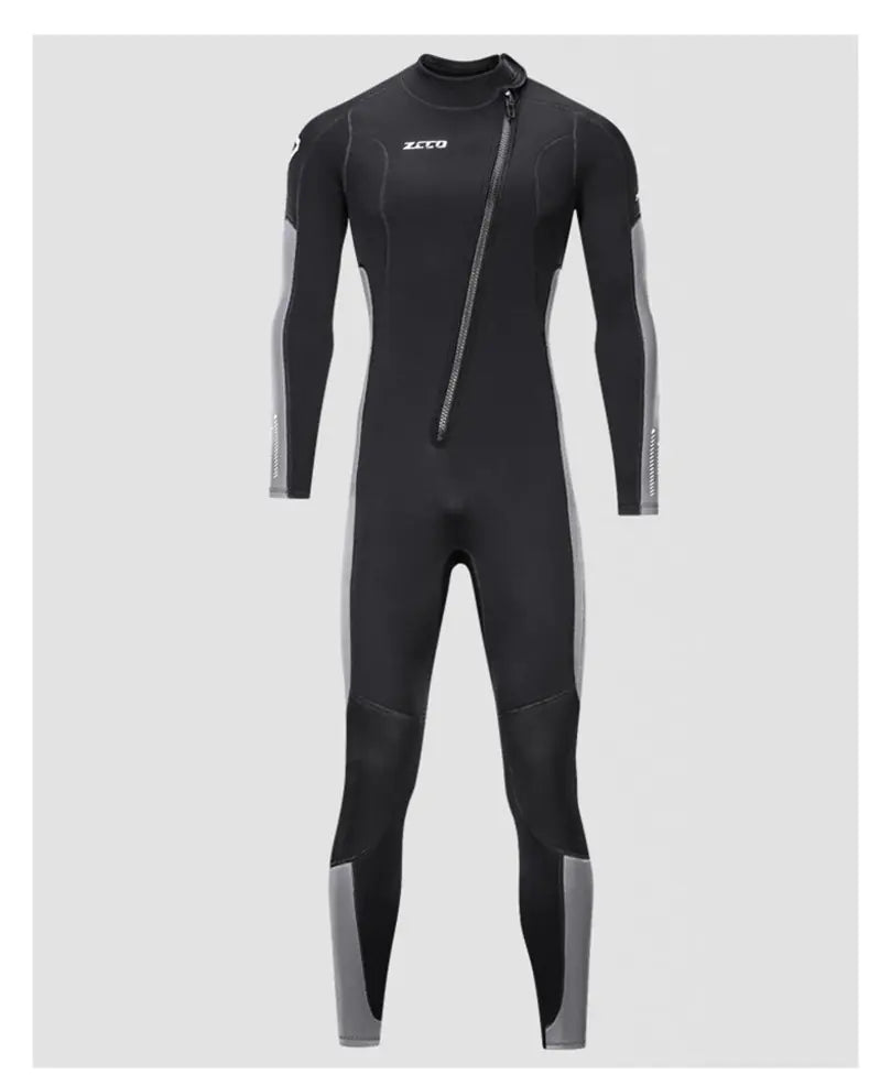 One-Piece Neoprene Wetsuit - Warm Surfing & Diving Suit for All Seasons | Unisex Athletic Wear