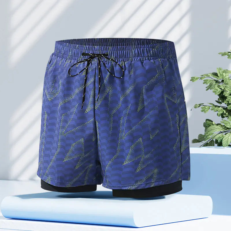 Men's Quick-Dry Swim Trunks - Beach Shorts for Swimming & Spa