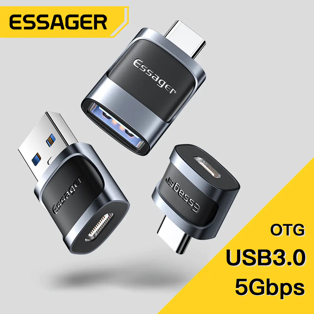 USB Type-C OTG Adapter - High-Speed 3.0 Data Transfer