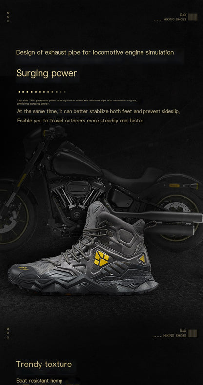 RAX Waterproof Men's Winter Hiking Boots (High-Top)