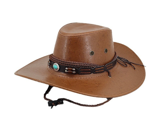 Tibetan Jazz Denim Hat for Outdoor Sun Protection