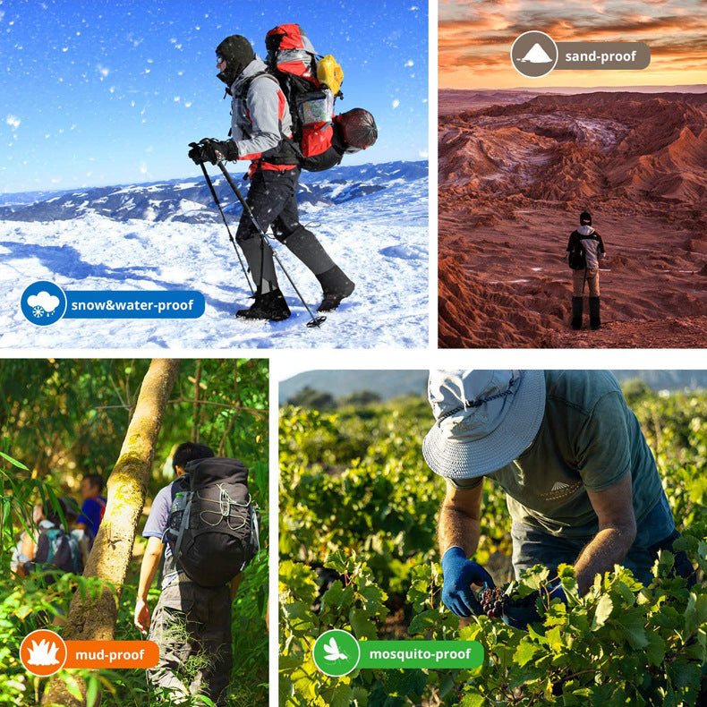 Amazon Outdoor Hiking Gaiters for Sand and Snow