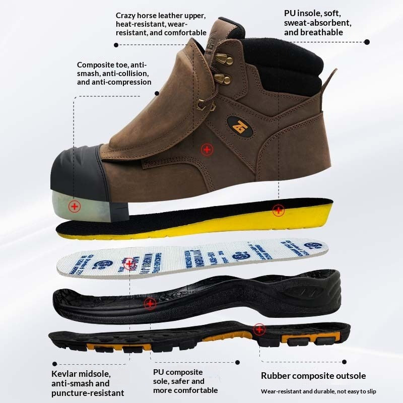 High-Temp Welding Safety Shoes