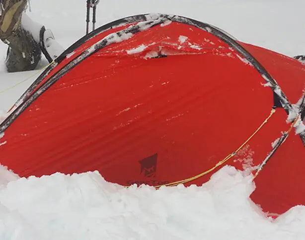 Winter Double Layer Waterproof Camping Tent for Hiking - 4-Season 2-Person Shelter