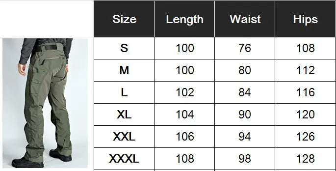 Spring Autumn Tactical Cargo Pants