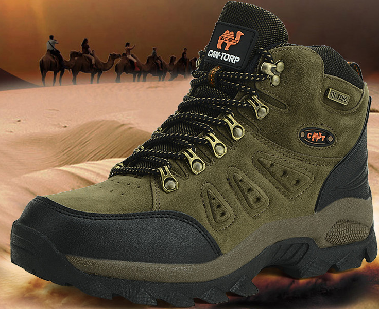 Unisex High-Top Outdoor Hiking Shoes - Waterproof Trail Boots for Men and Women | All-Terrain
