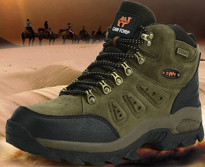 Unisex High-Top Outdoor Hiking Shoes - Waterproof Trail Boots for Men and Women | All-Terrain
