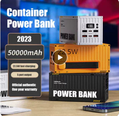 50000mAh Power Bank - 22.5W Fast Charging Portable Charger | Outdoor & Travel