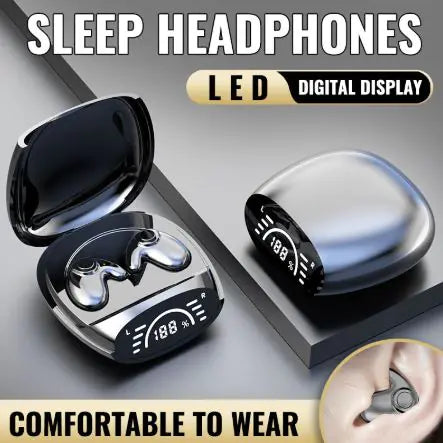 Post-Ear Bluetooth Headphones - Wireless Earphone with Voice Control & 4-8 Hour Battery | 3 Colors